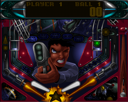 Slam Tilt Amiga Public Domain Screen Shot