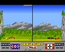 Dog Fight 1.1 Amiga Public Domain Screen Shot