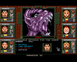 Dungeons of Avalon Amiga Public Domain Screen Shot