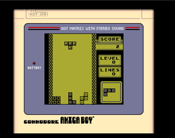 Amiga Boy Tetris Amiga Public Domain Screen Shot
